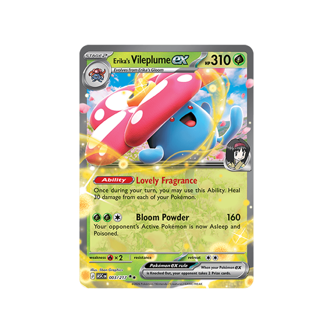 Erika´s Vileplume ex 003/217 - Inglés