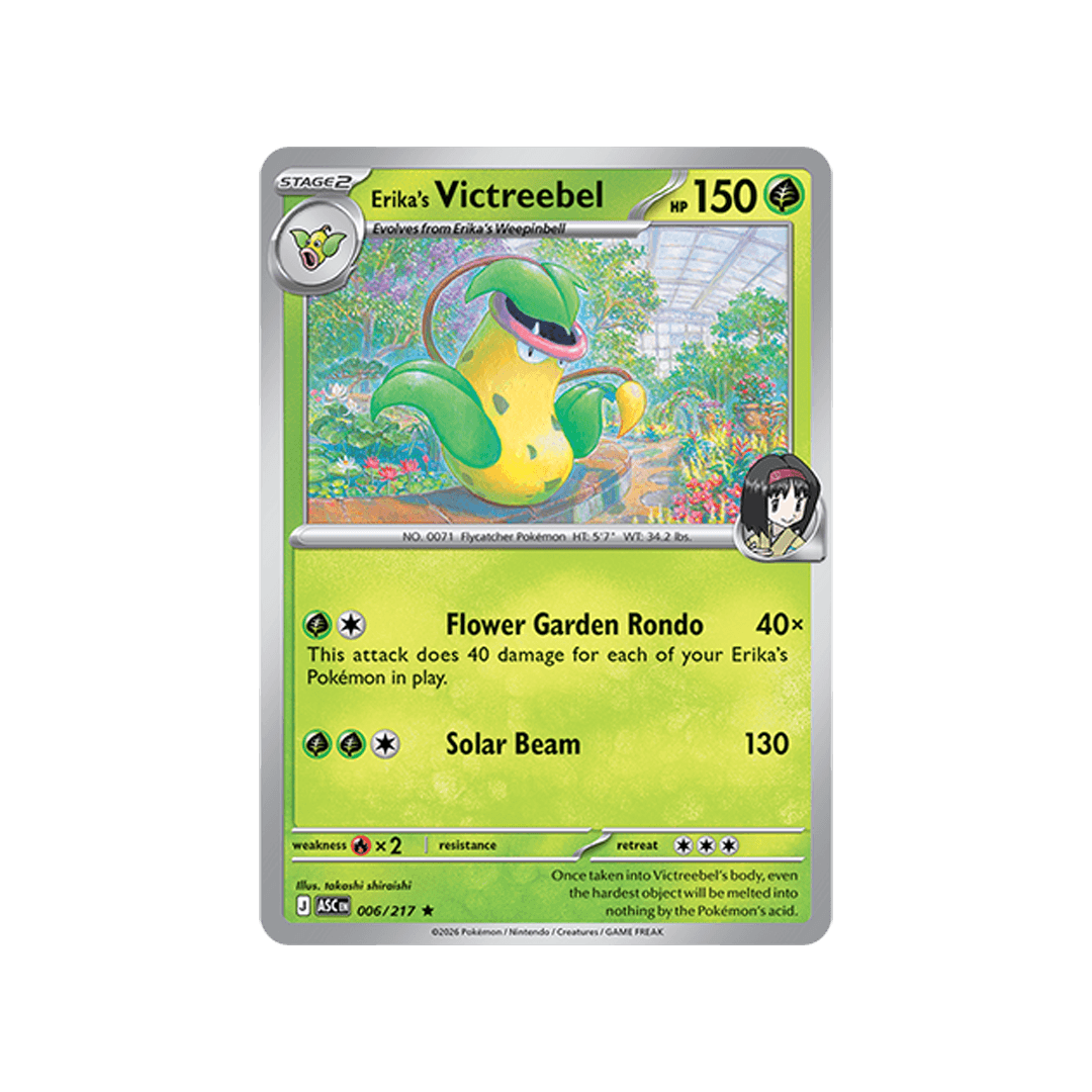 Erika´s Victreebel 006/217 - Inglés