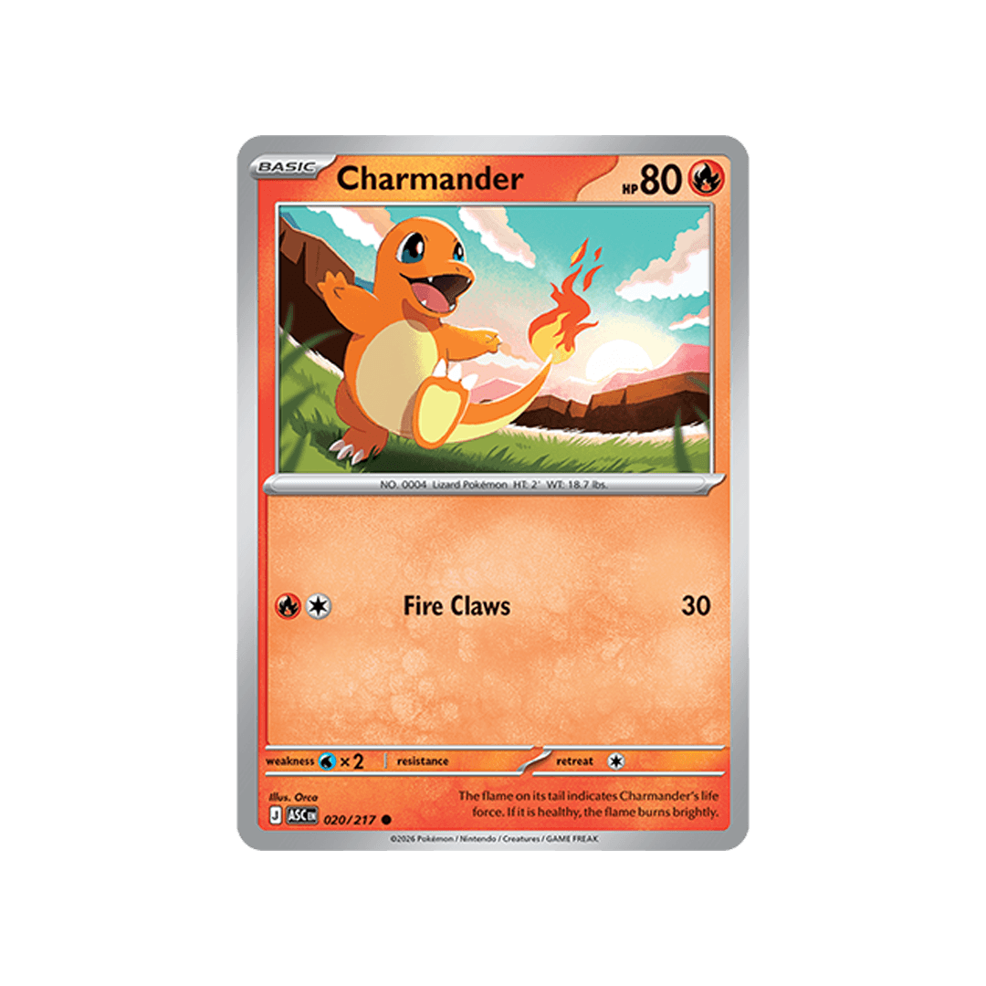 Charmander 020/217 - Inglés