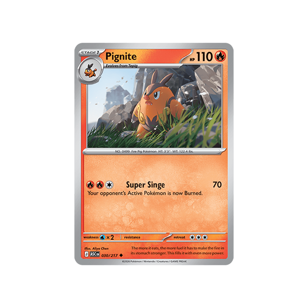 Pignite 030/217 - Reverse Icon - Inglés