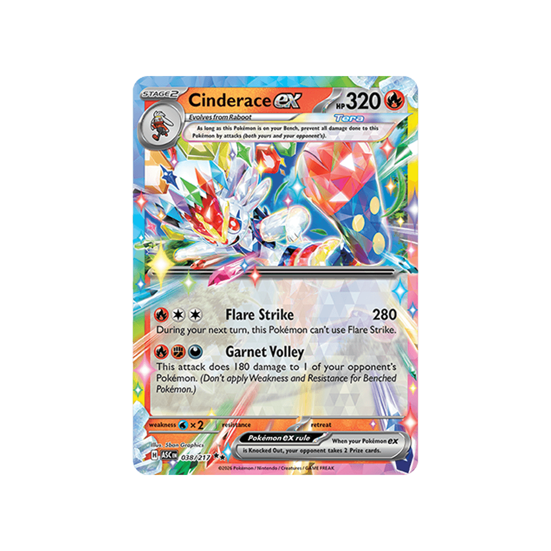 Cinderace ex 038/217 - Inglés