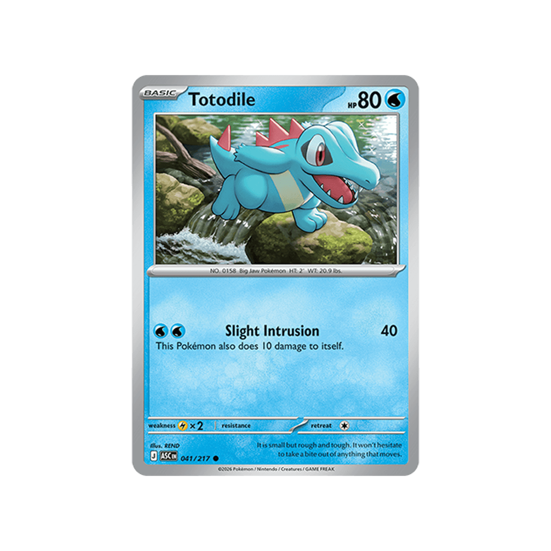Totodile 041/217 - Inglés