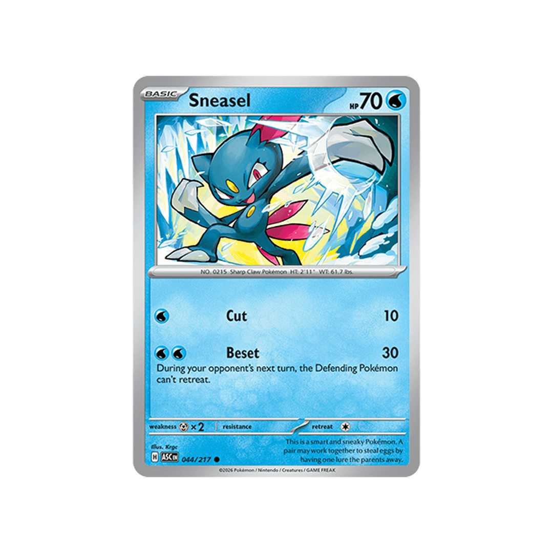 Sneasel 044/217 - Inglés