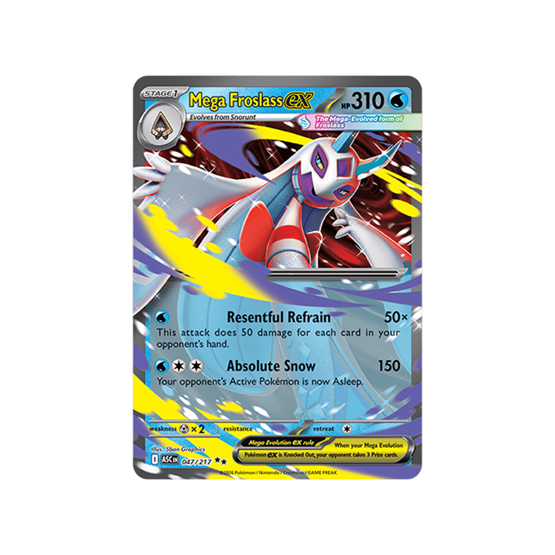 Mega Froslass ex 047/217 - Inglés