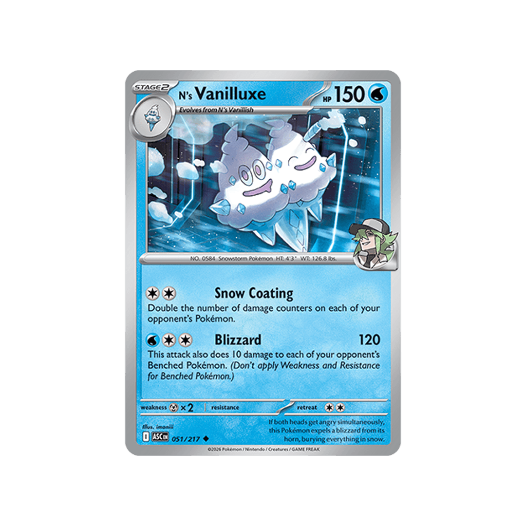 N´s Vanilluxe 051/217 - Inglés