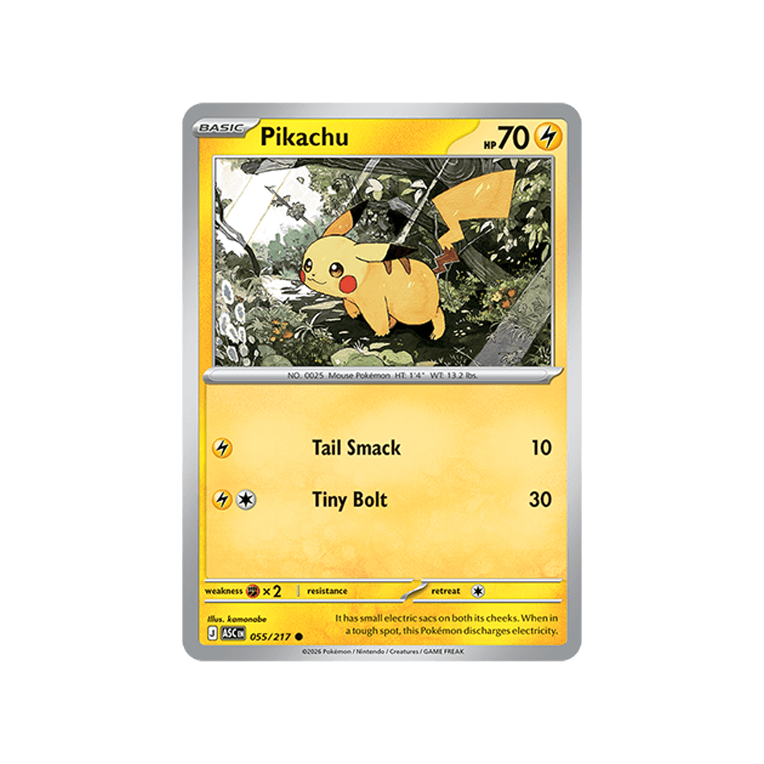 Pikachu 055/217 - Inglés