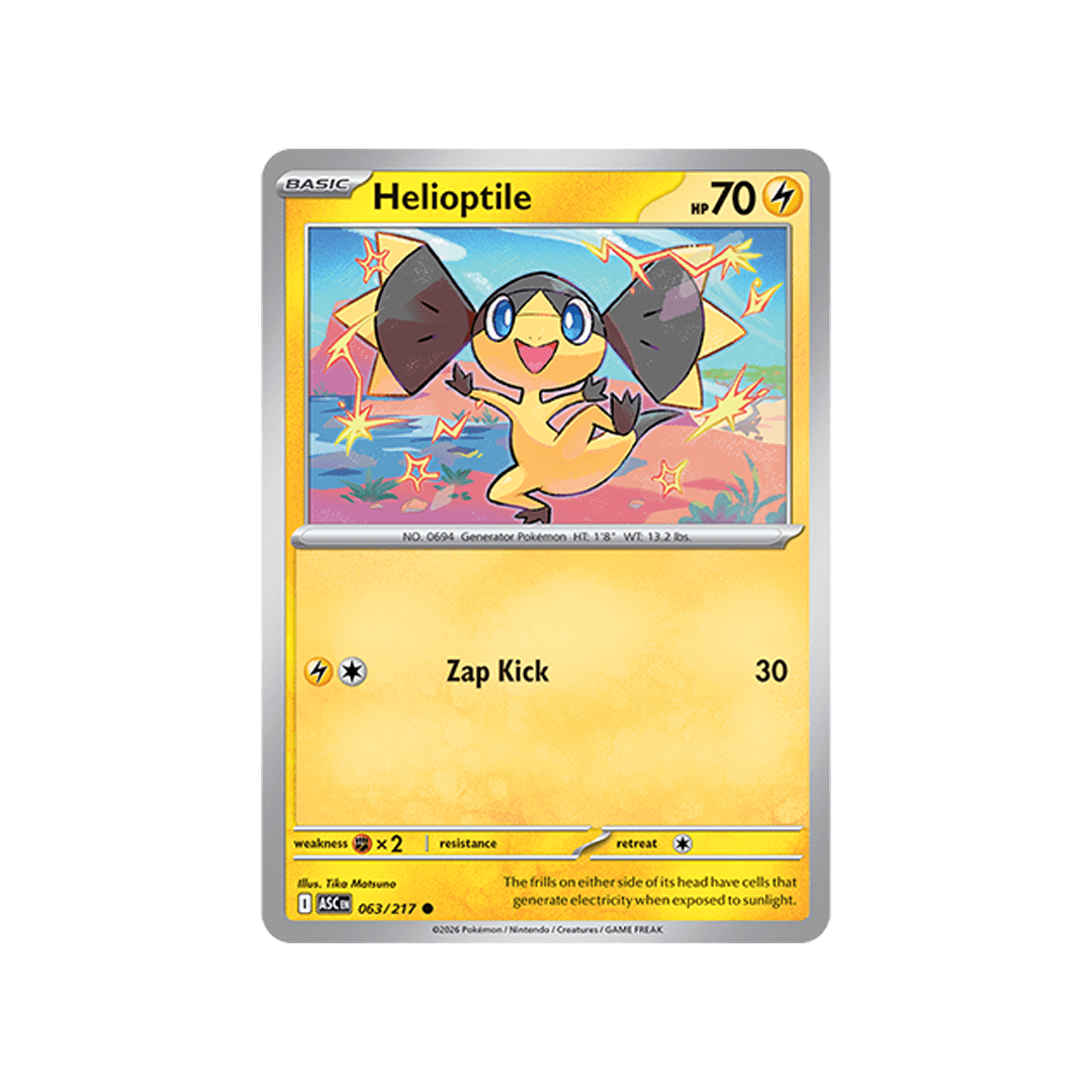 Helioptile 063/217 - Inglés