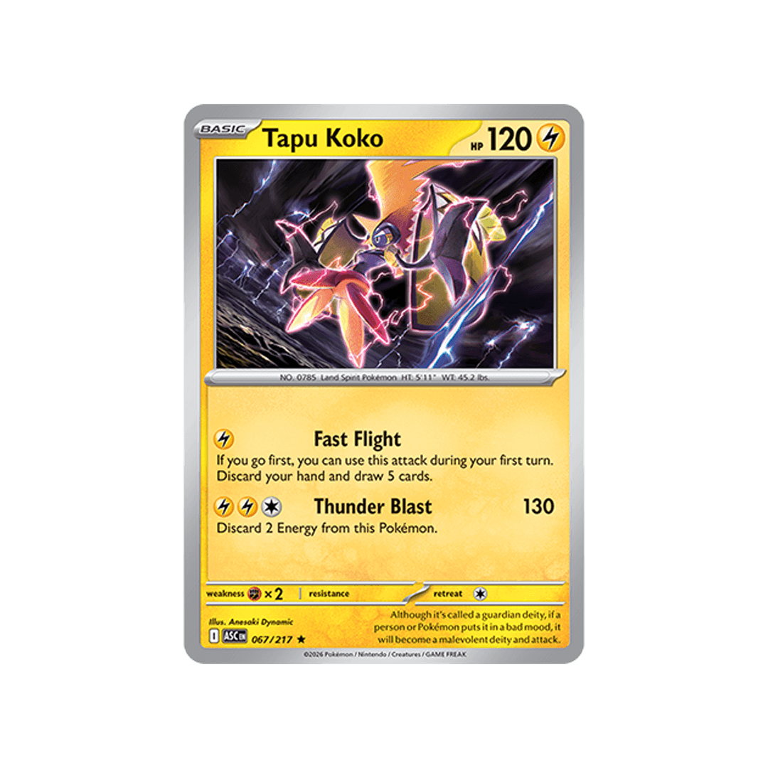 Tapu Koko 067/217 - Inglés