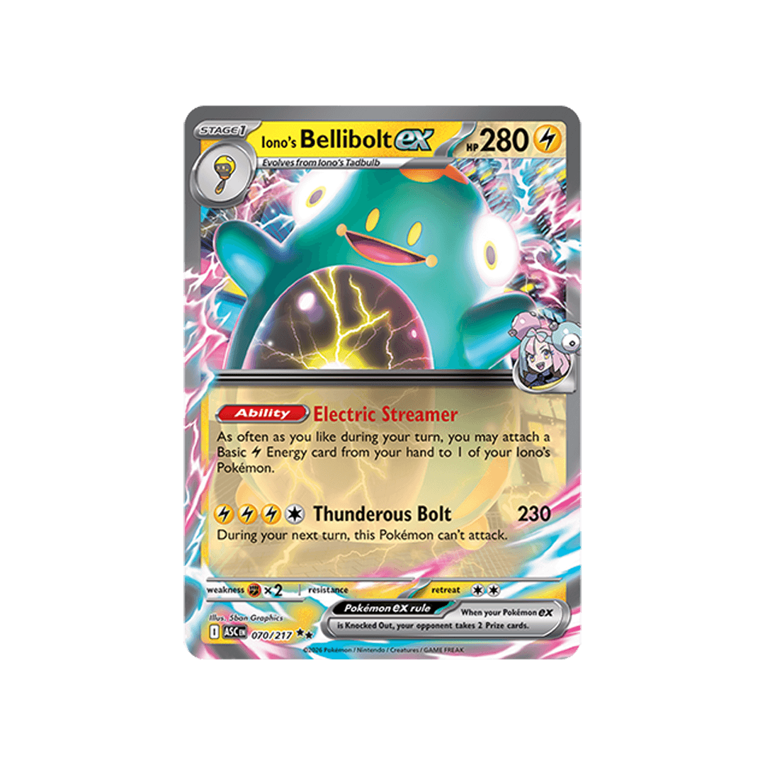 Iono´s Bellibolt ex 070/217 -  Inglés