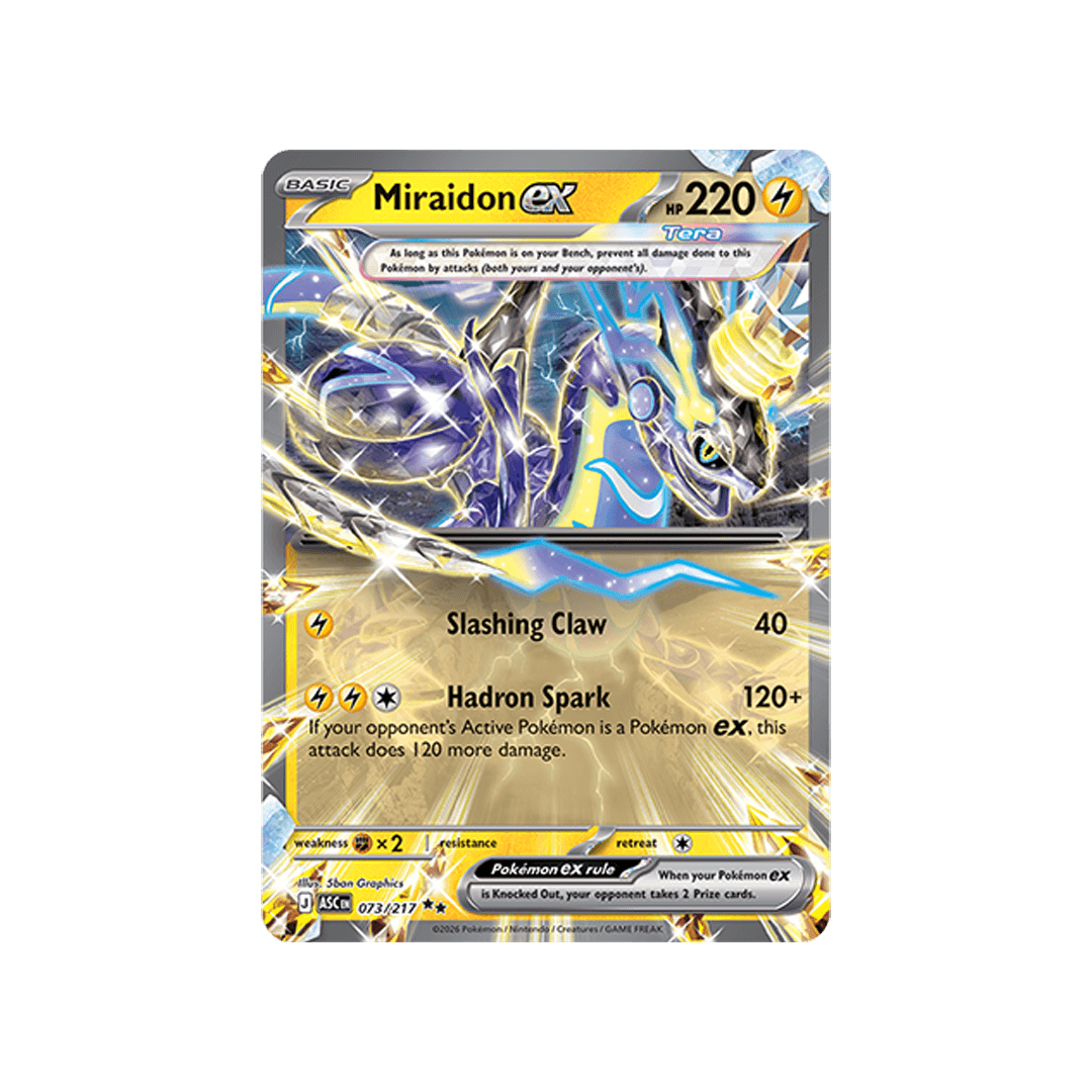 Miraidon ex 073/217 - Inglés