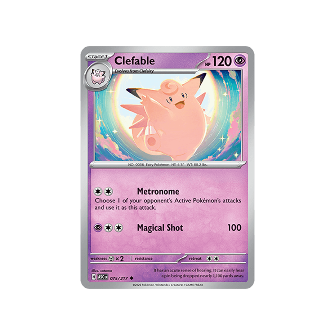 Clefable 075/217 - Inglés
