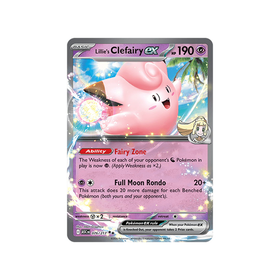 Lillie´s Clefairy ex 076/217 - Inglés