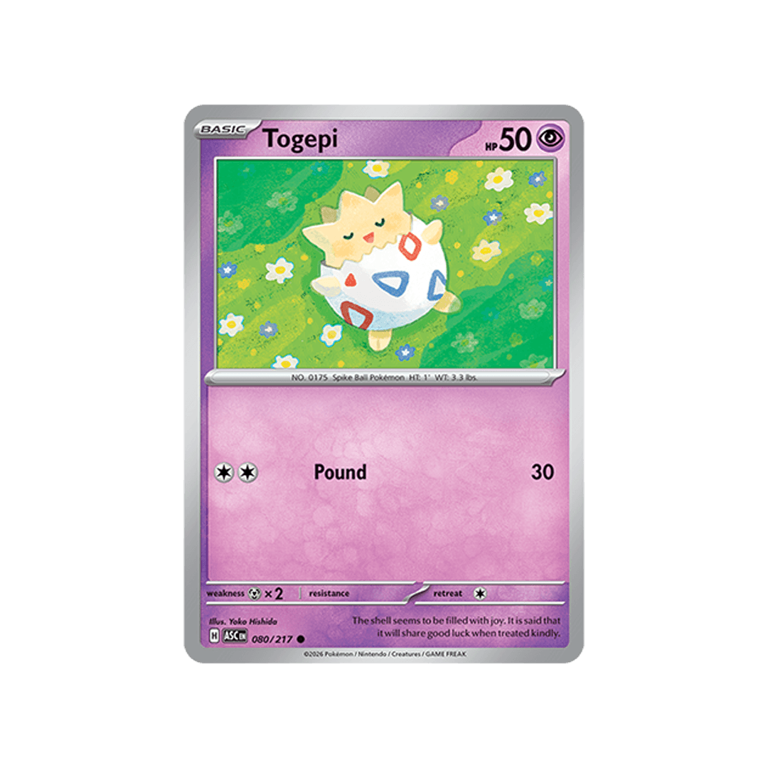 Togepi 080/217 - Inglés