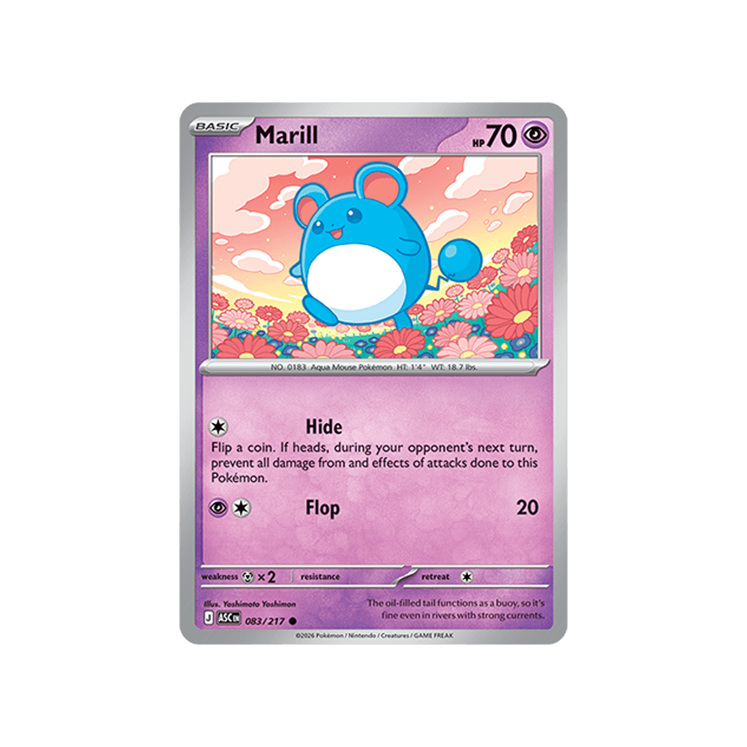 Marill 083/217 - Reverse Icon - Inglés