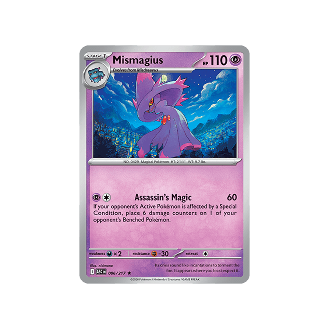 Mismagius 086/217 - Reverse Icon - Inglés