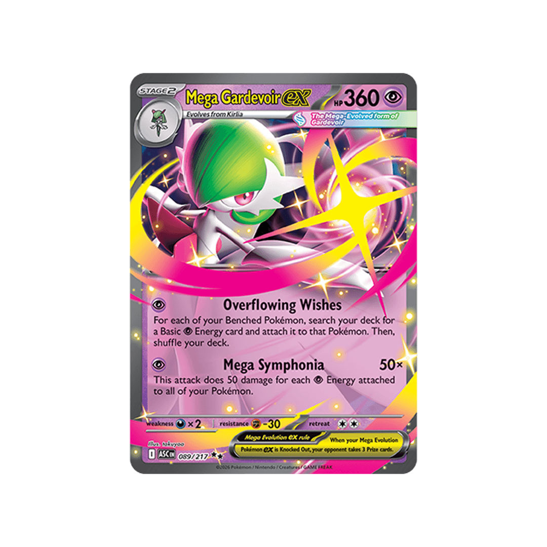 Mega Gardevoir ex 089/217 - Inglés