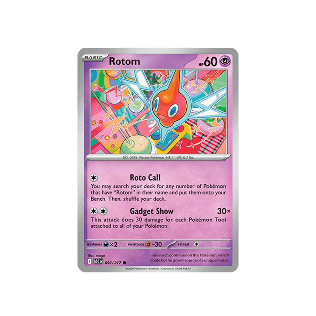 Rotom 092/217 - Inglés