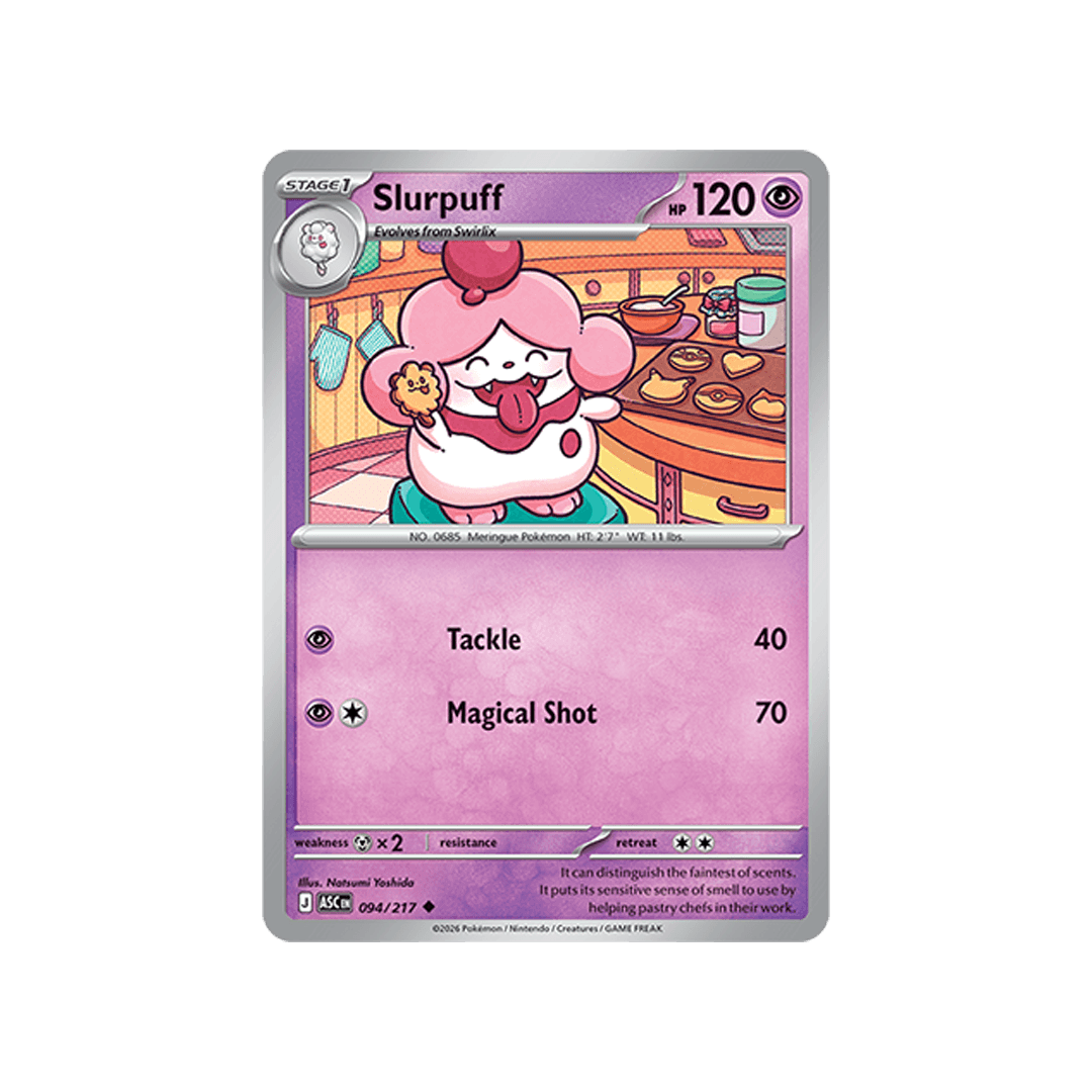 Slurpuff 094/217 - Reverse Ball - Inglés