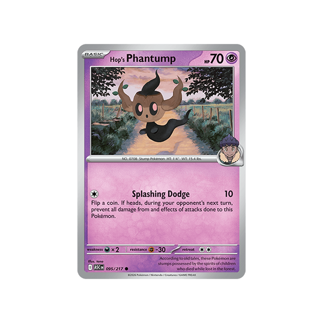 Hop´s Phantump 095/217 - Reverse Icon - Inglés