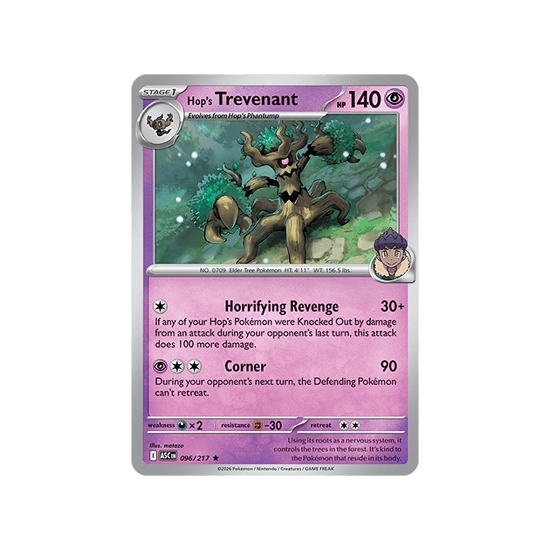 Hop´s Trevenant 096/217 - Inglés
