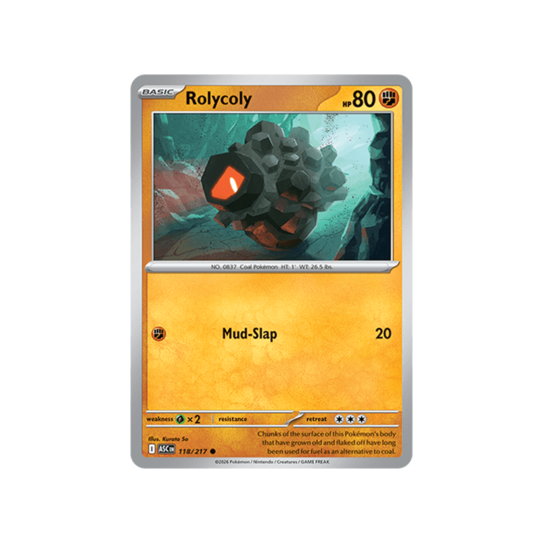 Rolycoly 118/217 - Reverse Ball - Inglés