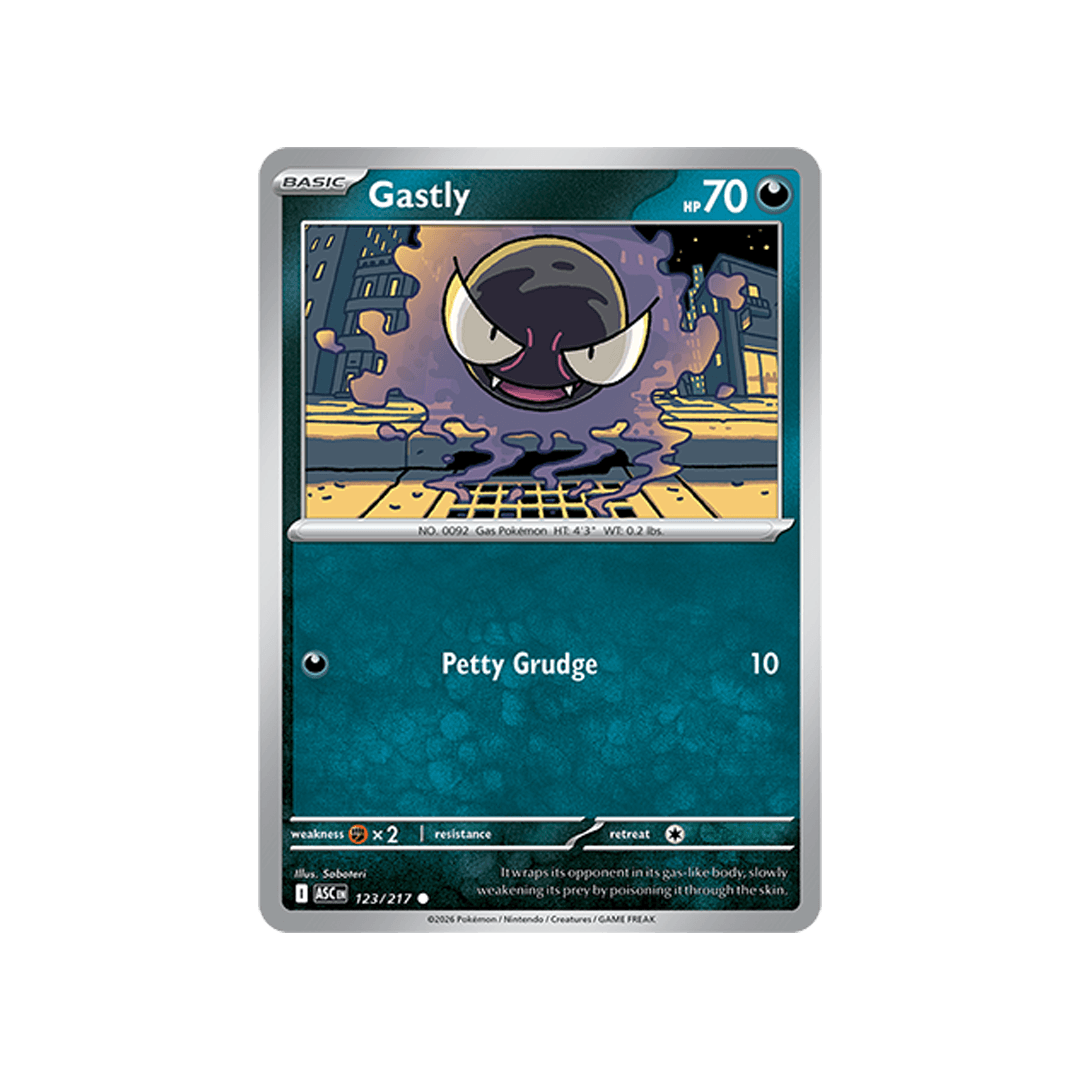 Gastly 123/217 - Reverse Ball - Inglés