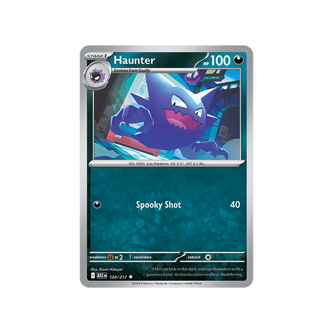 Haunter 124/217 - Reverse Ball - Inglés