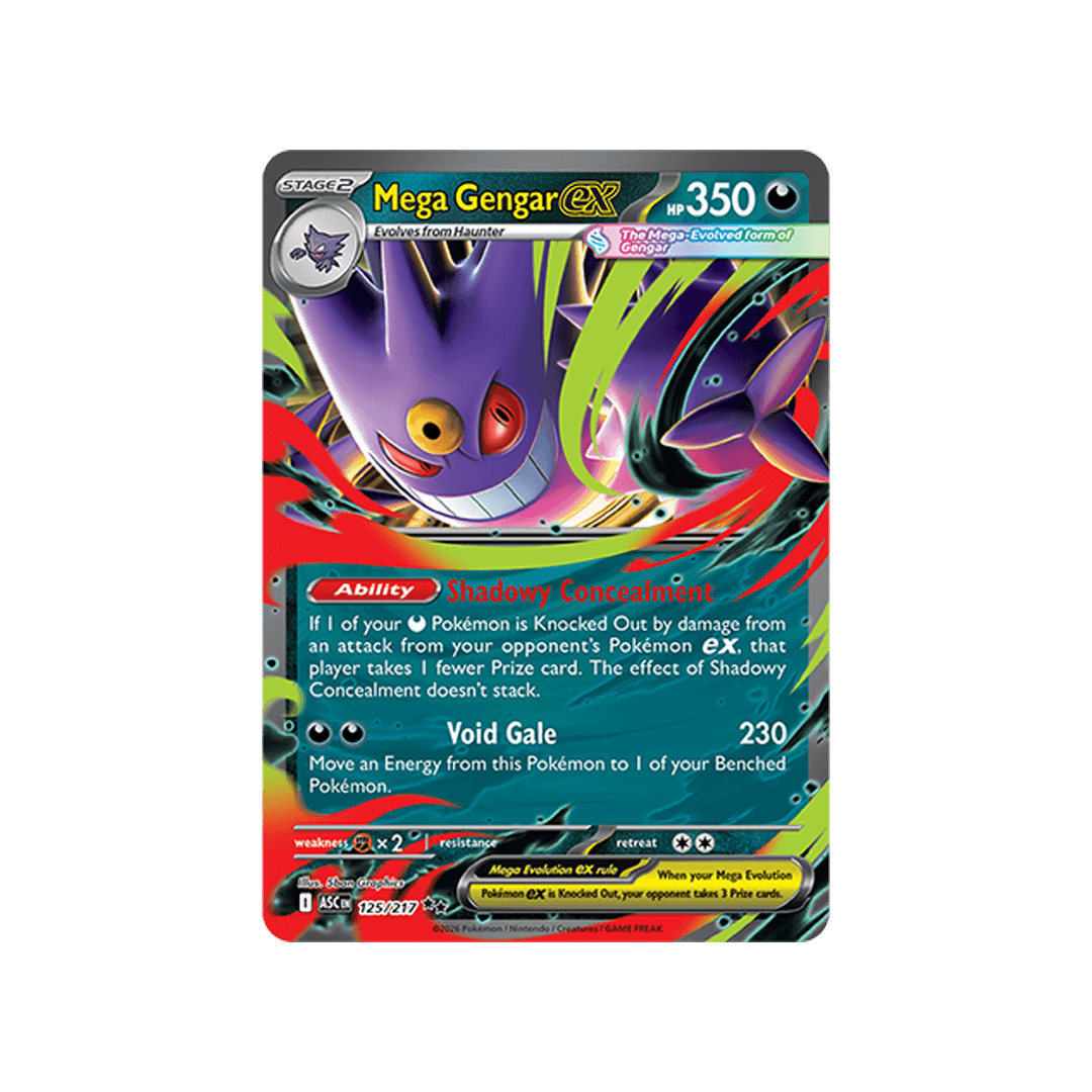 Mega Gengar ex 125/217 - Inglés