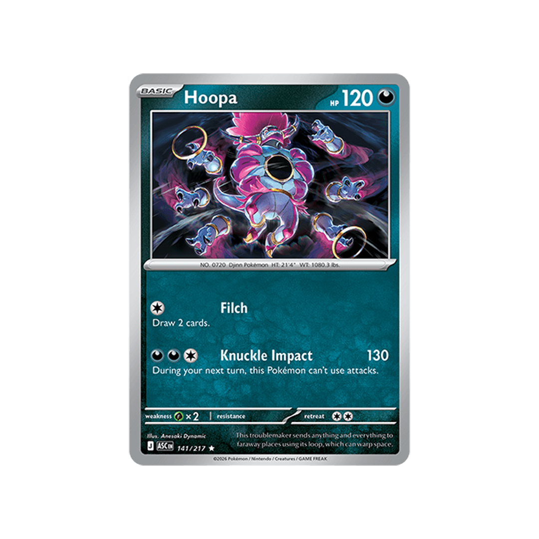 Hoopa 141/217 - Reverse Ball - Inglés