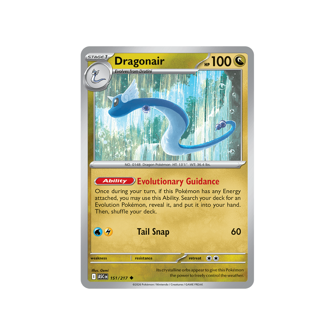Dragonair 151/217 - Reverse Ball - Inglés