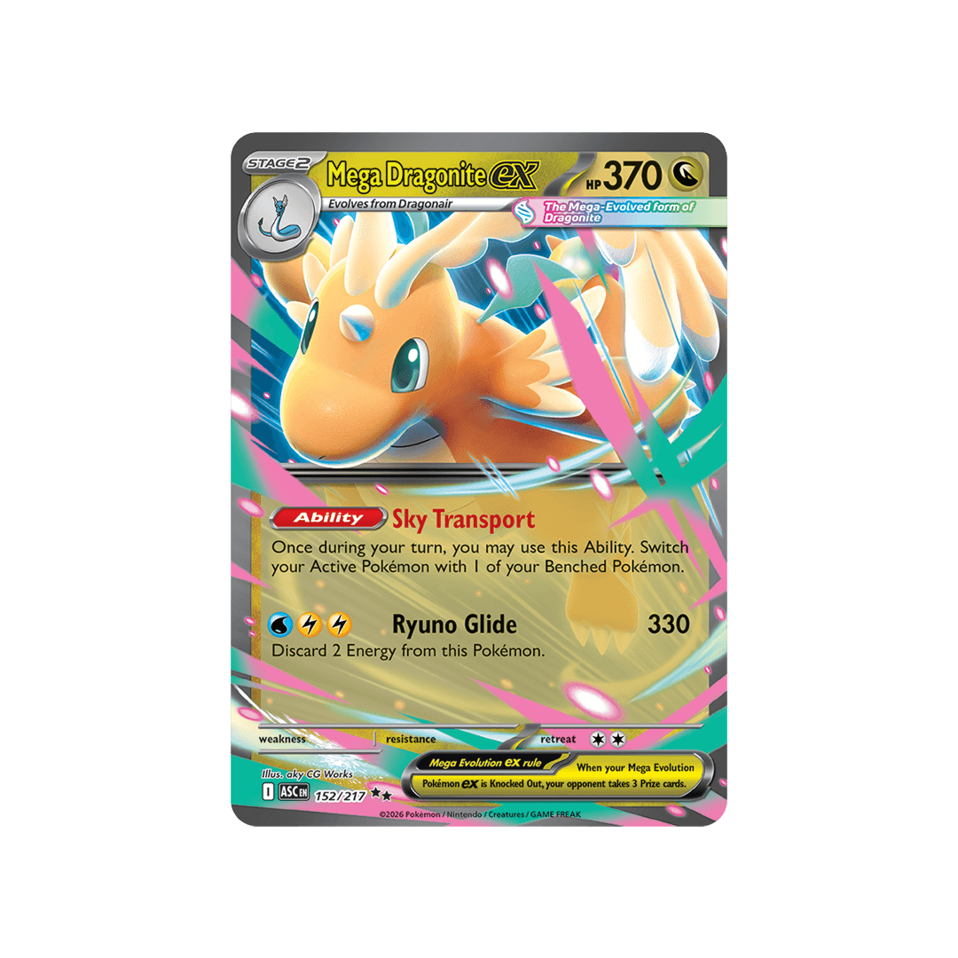 Mega Dragonite ex 152/217 - Inglés