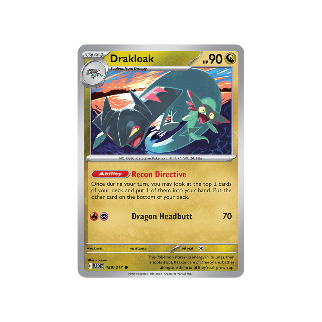 Drakloak 159/217 - Inglés