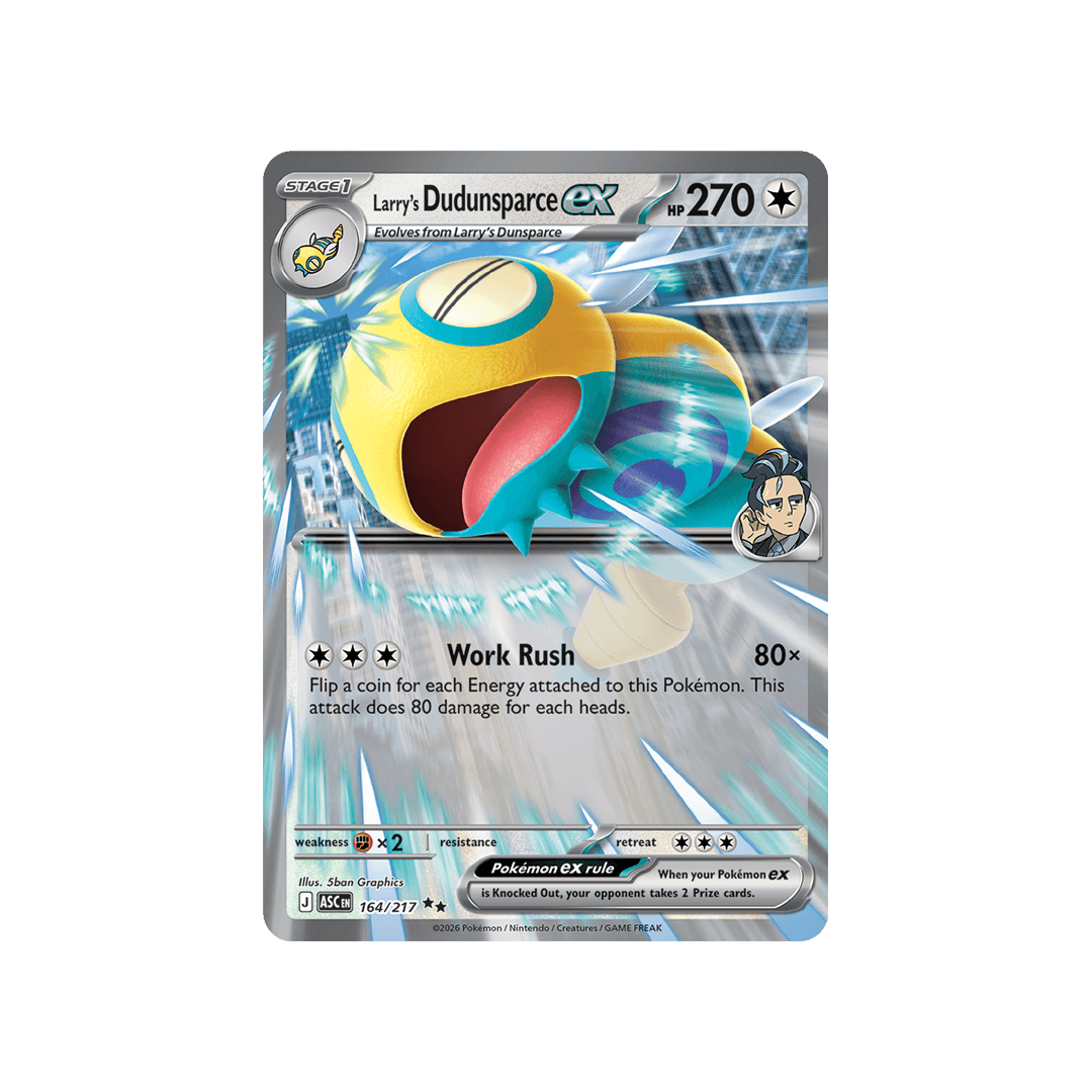 Larry´s Dudunsparce ex 164/217 - Inglés