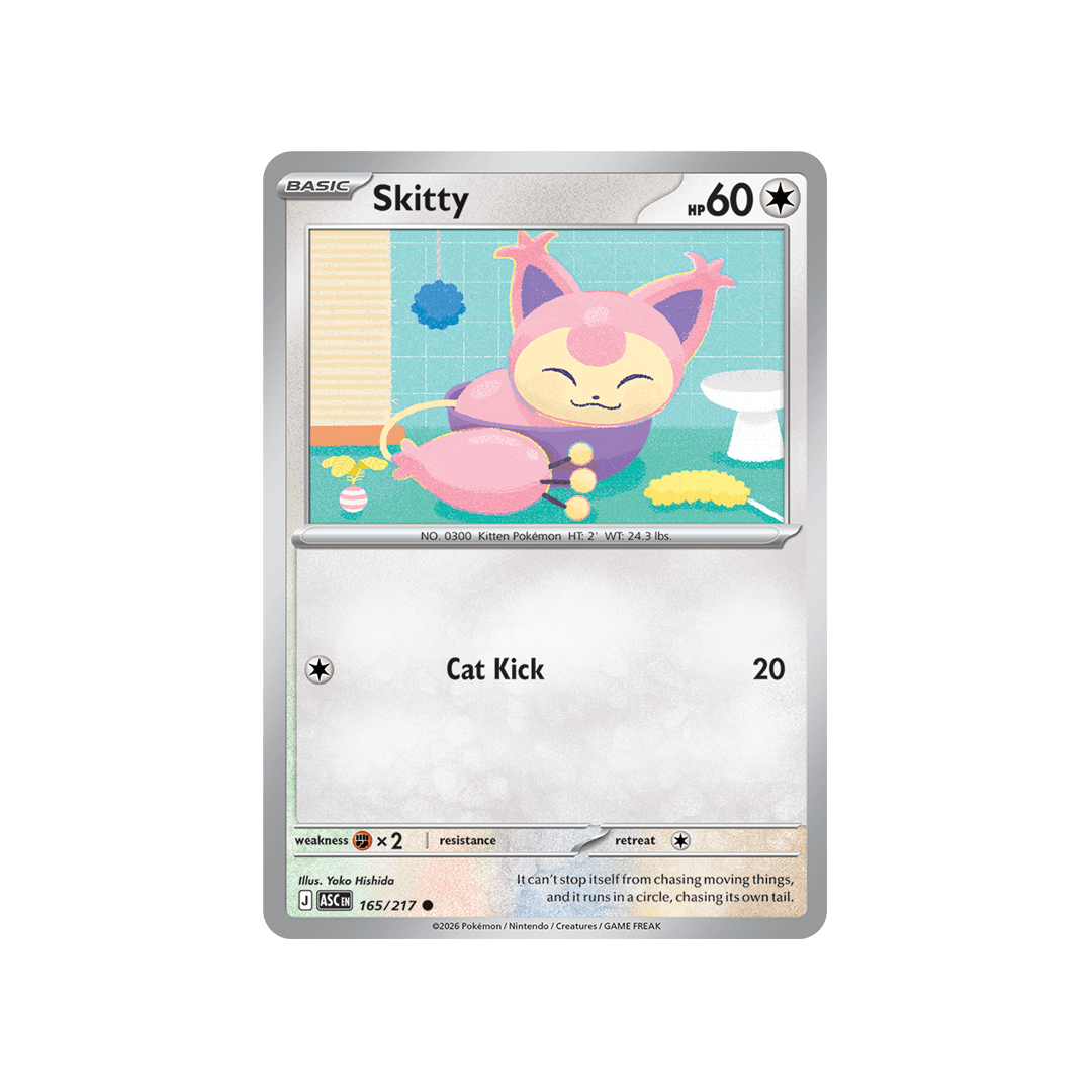 Skitty 165/217 - Inglés