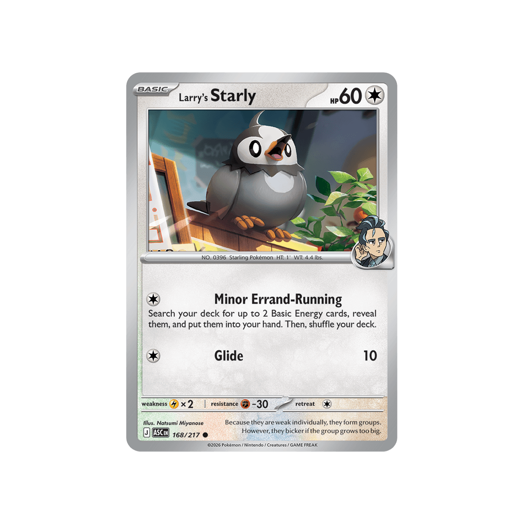 Larry´s Starly 168/217 - Inglés