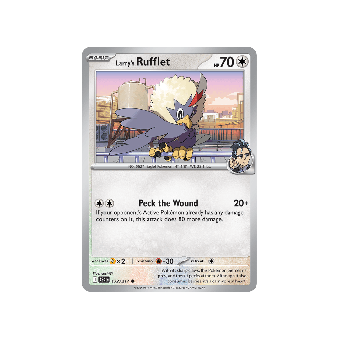 Larry´s Rufflet 173/217 - Inglés