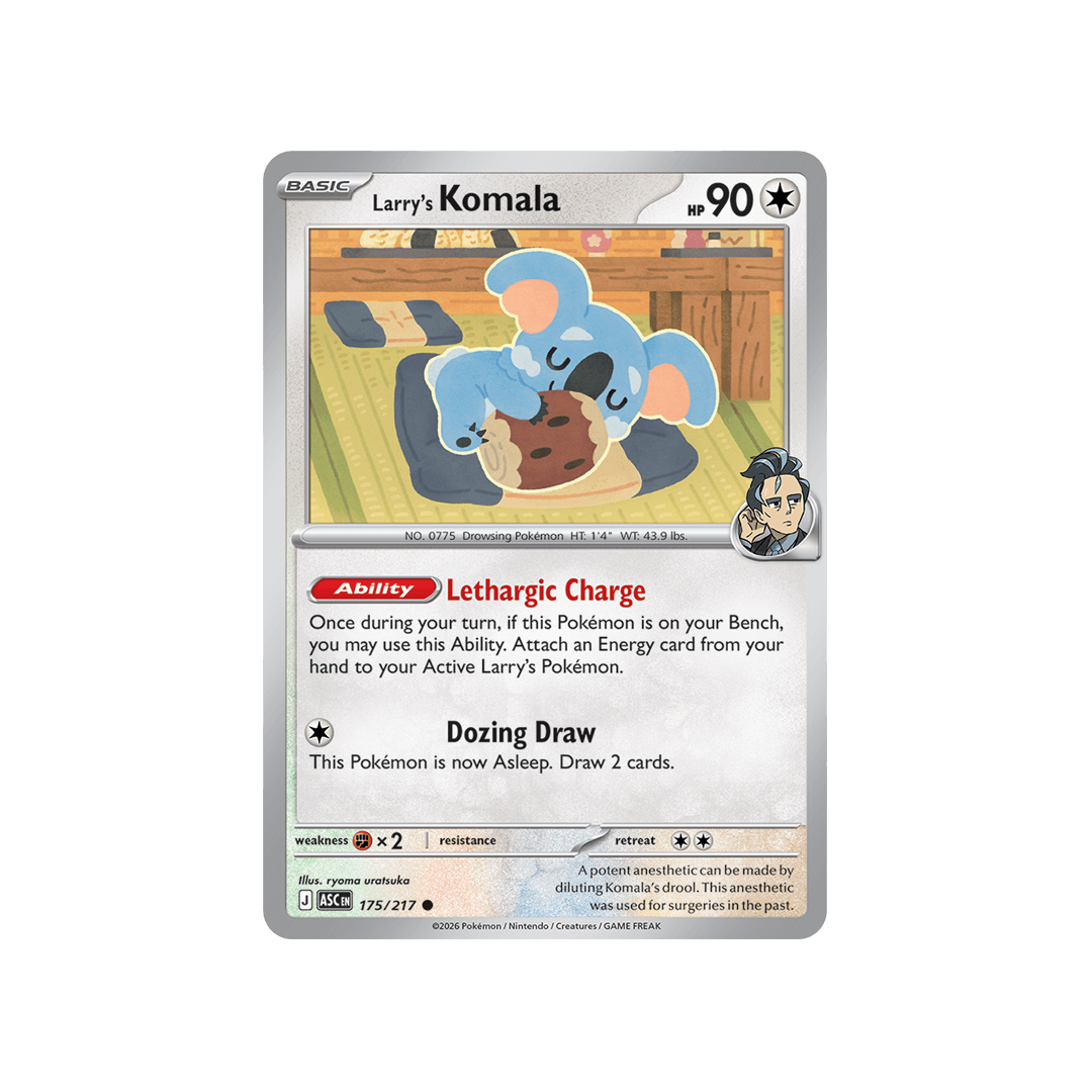 Larry´s Komala 175/217 - Reverse Ball - Inglés
