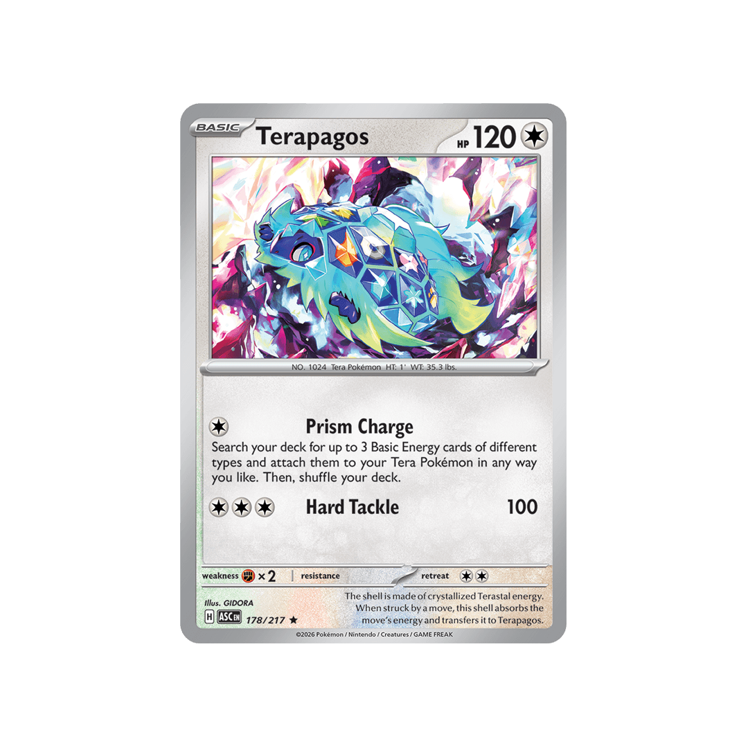 Terapagos 178/217 - Reverse Ball - Inglés
