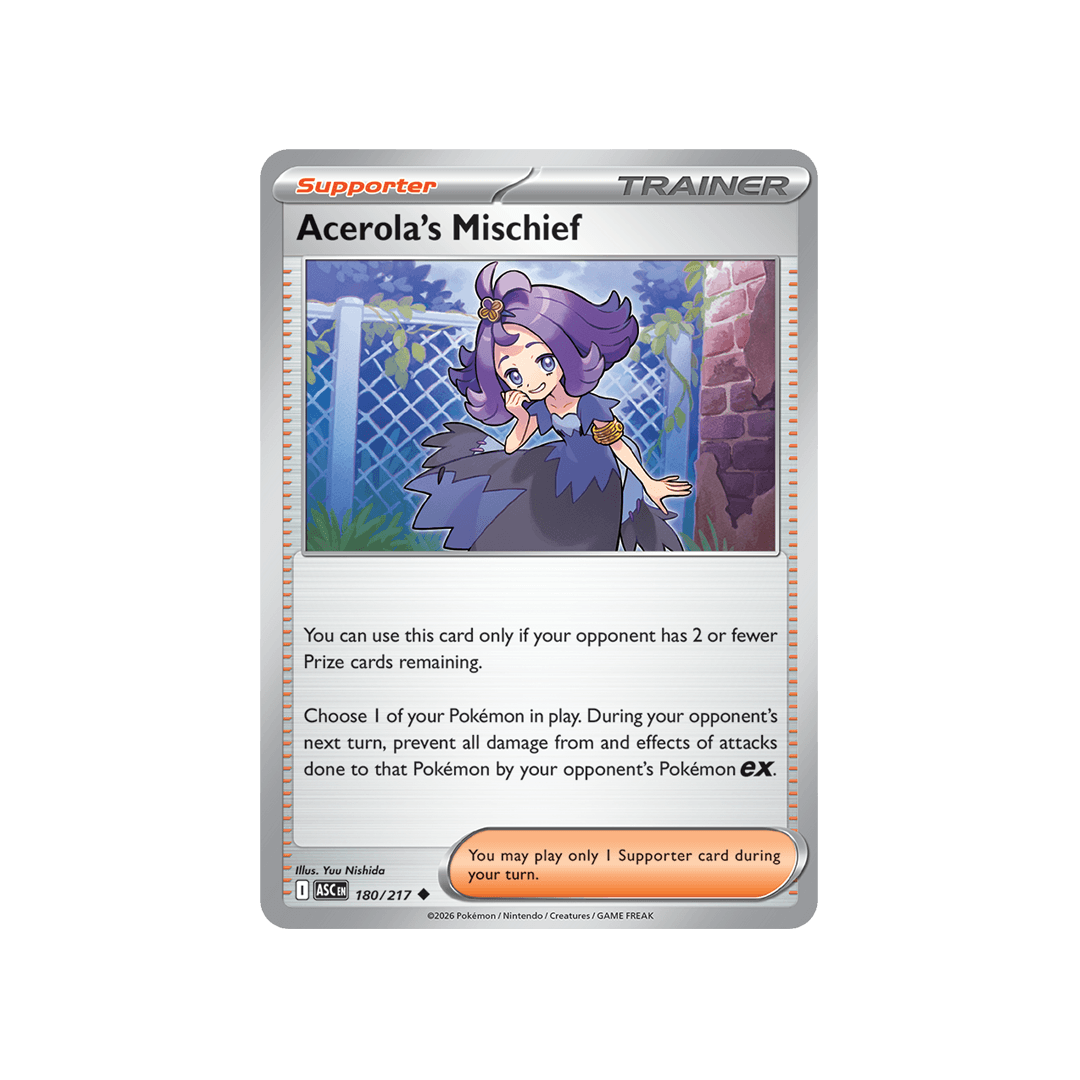 Acerola's Mischief 113/132 - Reverse - Inglés