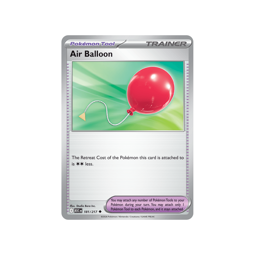 Air Balloon 182/217 - Reverse - Inglés