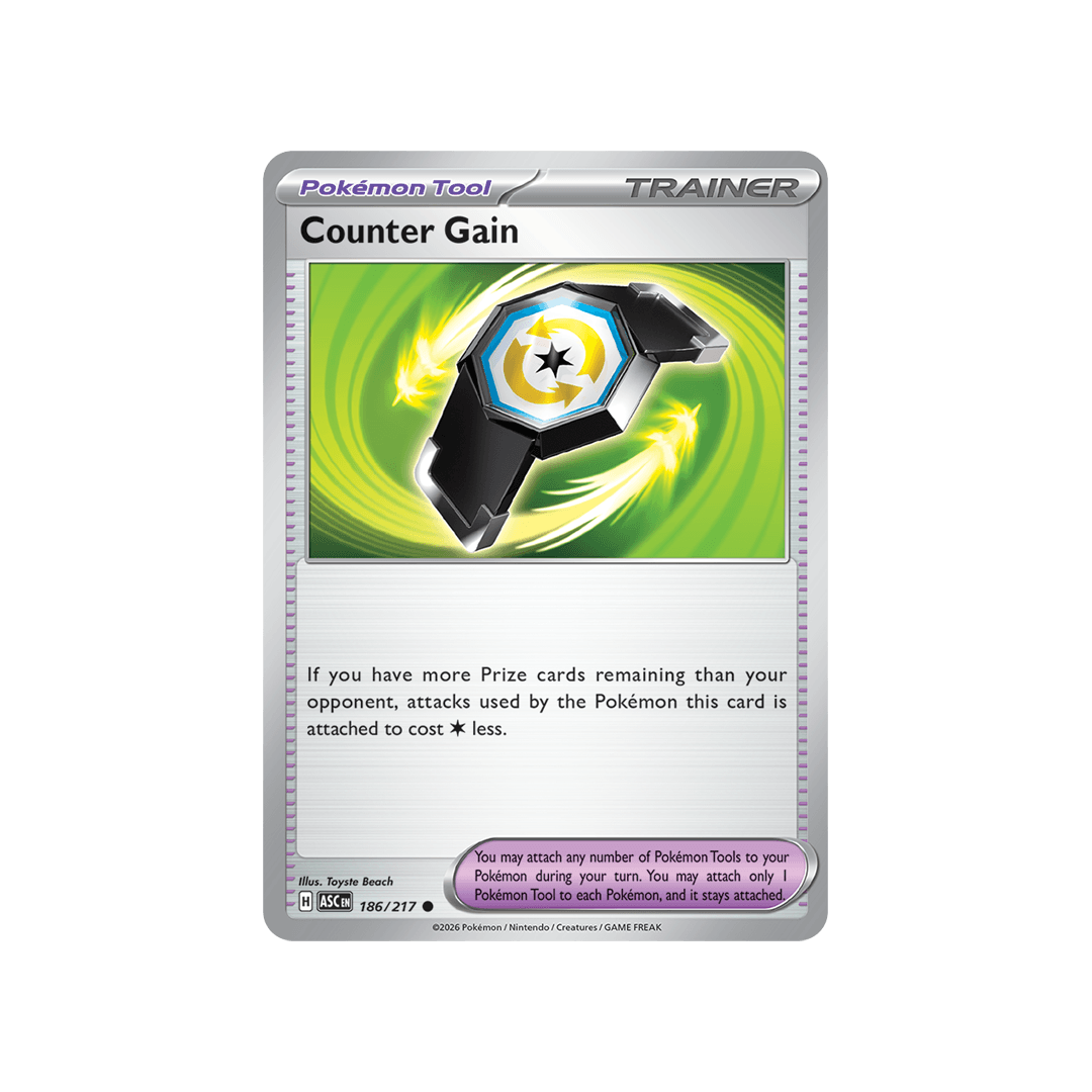 Counter Gain 186/217 - Reverse - Inglés