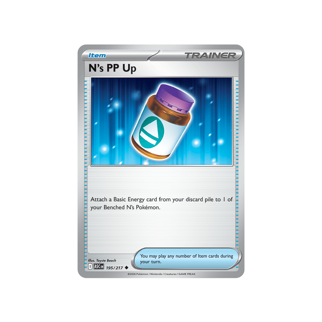 N's PP Up 195/217 - Reverse - Inglés