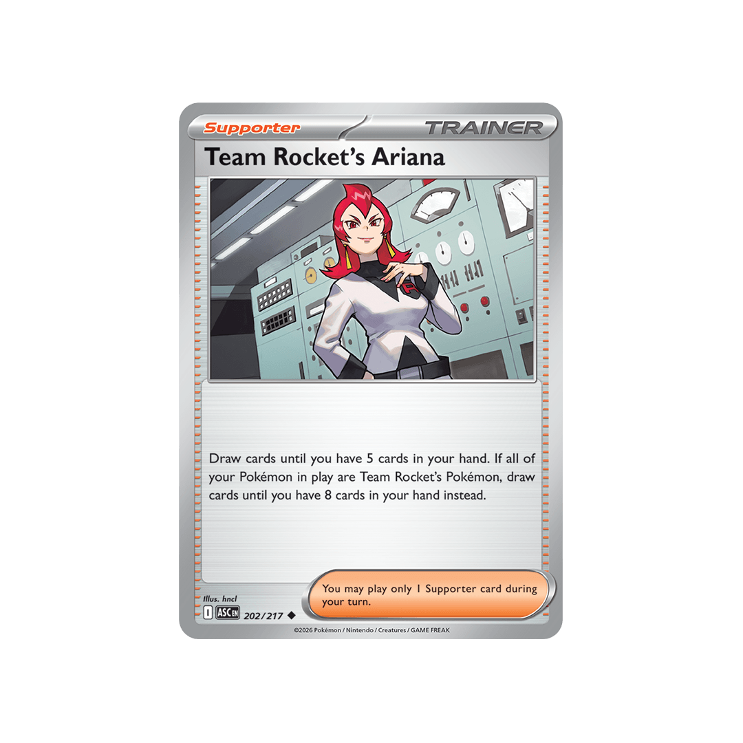 Team Rocket's Ariana 202/217 - Inglés