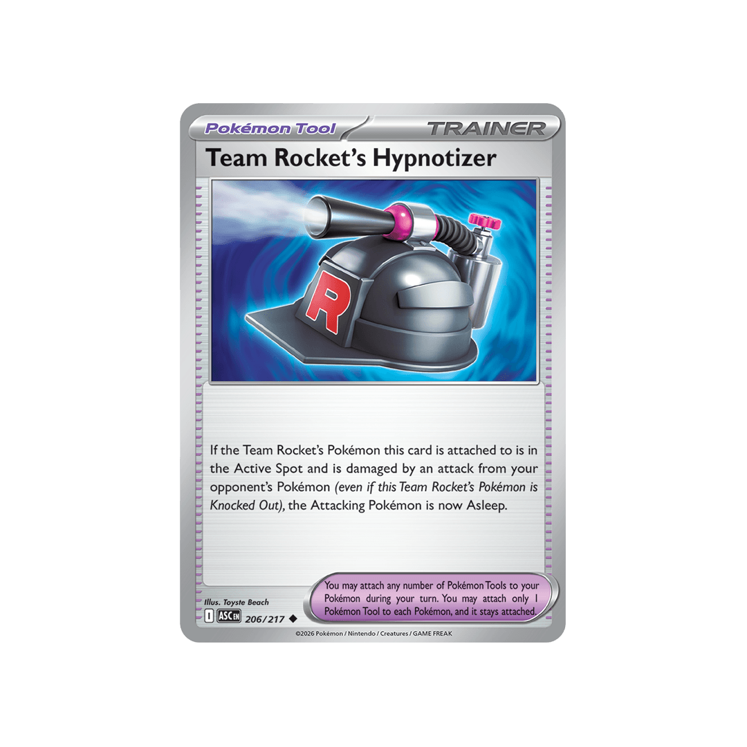 Team Rocket's Hypnotizer 206/217 - Inglés