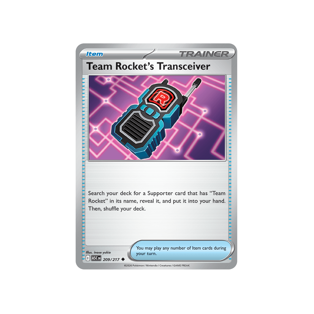 Team Rocket's Transceiver 209/217 - Inglés
