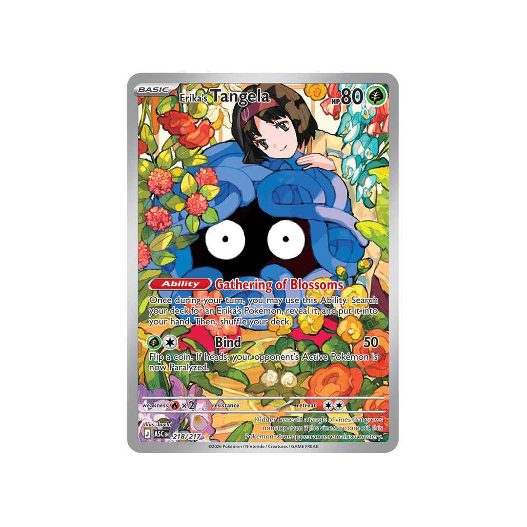 Erika's Tangela 218/217 - Inglés