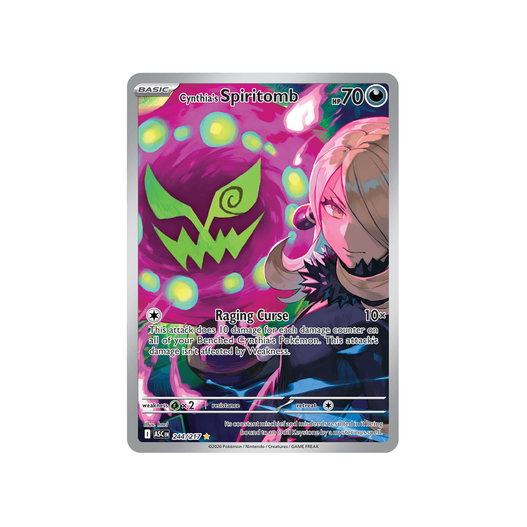 Cynthia's Spiritomb 244/217 - Inglés