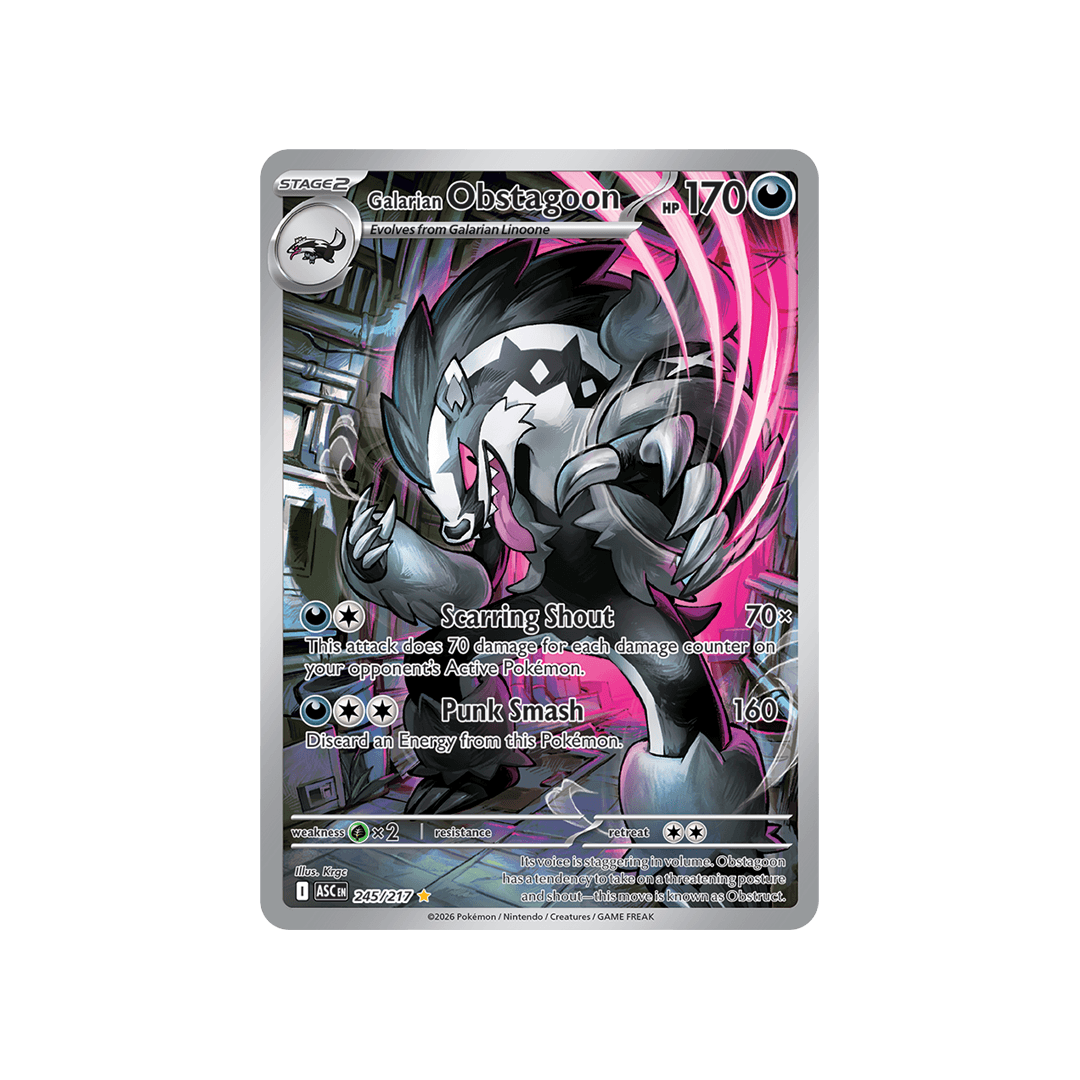 Galarian Obstagoon 245/217 - Inglés