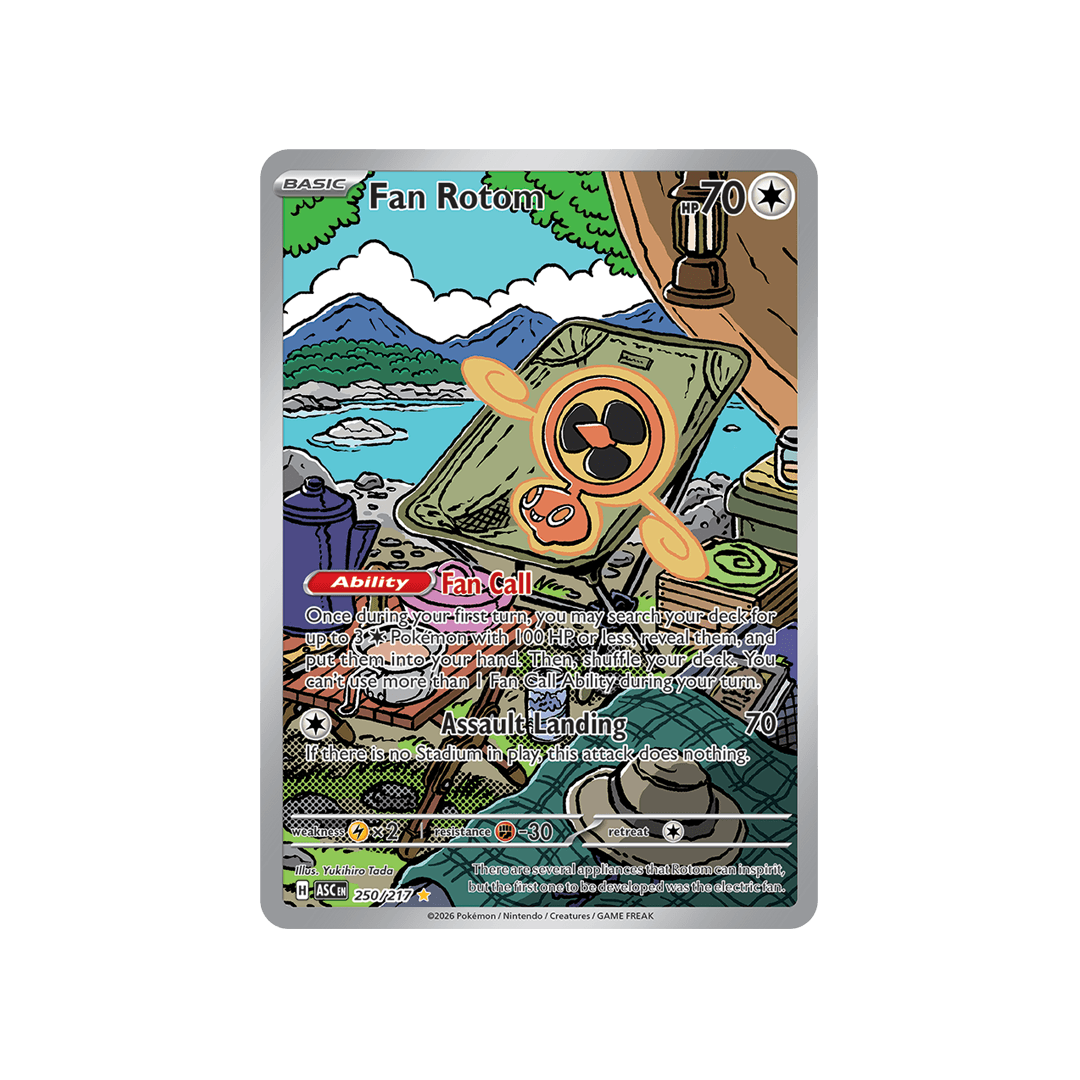 Fan Rotom 250/217 - Inglés