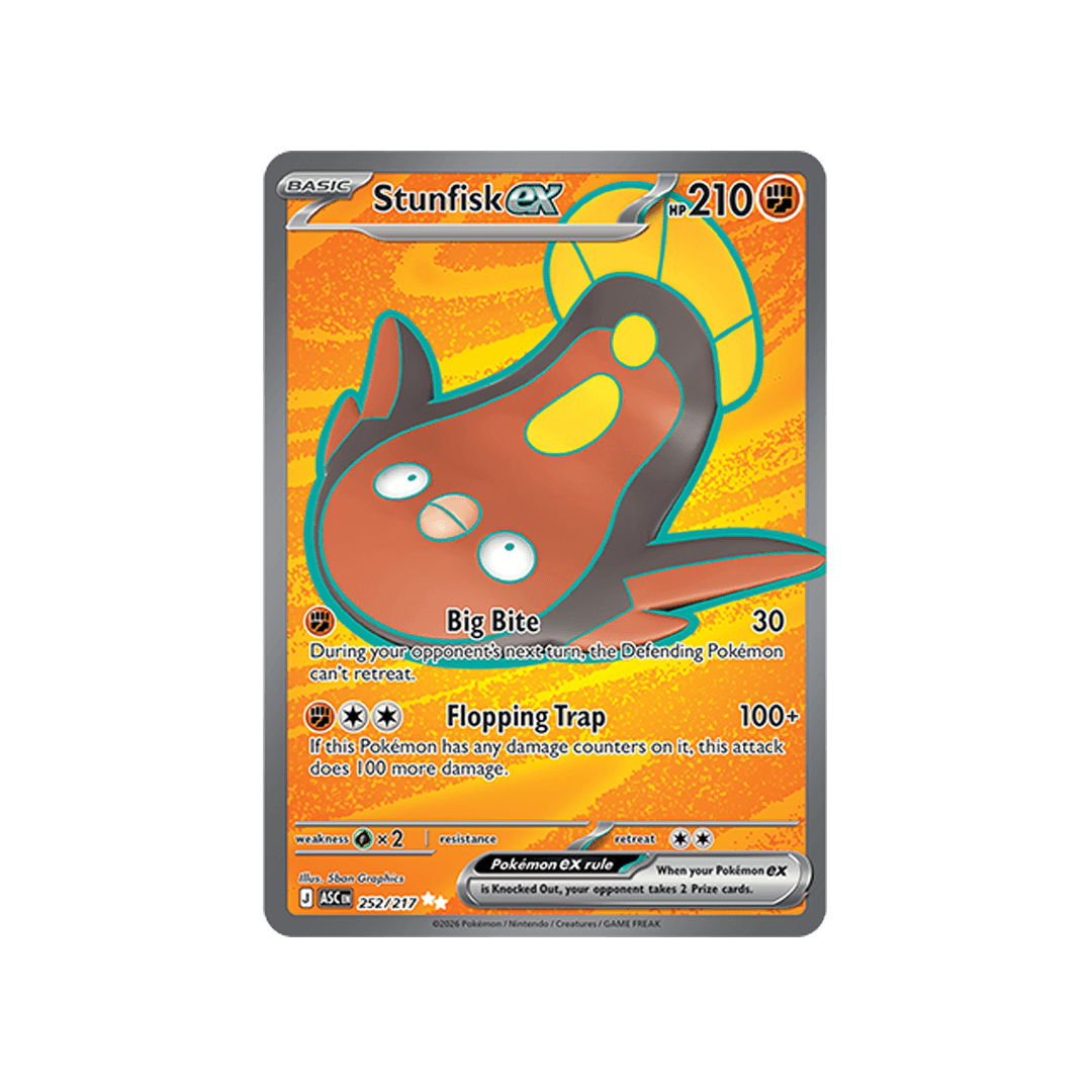 Stunfisk ex 252/217 - Inglés